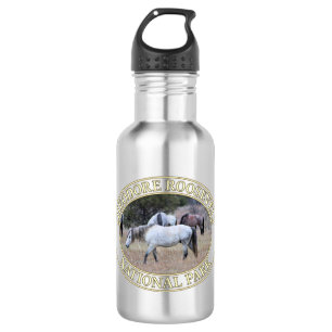 Wilde paarden in het Nationaal Park Theodore Roose Waterfles