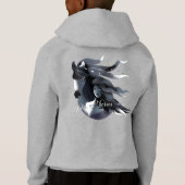 Wilde paarden Kinderen Hoodie (Achterkant)