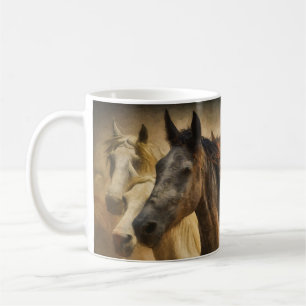 Wilde paarden koffiemok