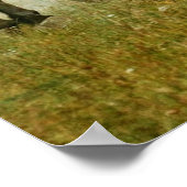 Wilde paarden lopen - creatieve kunst poster (Hoek)