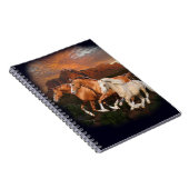 wilde paarden notitieboek (Rechterzijde)