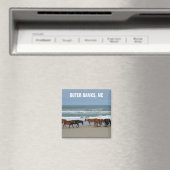 Wilde paarden Outer Banks OBX North Carolina Magneet (Insitu (Vaatwasser))