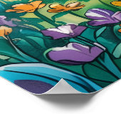 Wilde paarden poster (Hoek)