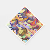 Wilde paarden servet (Hoek)