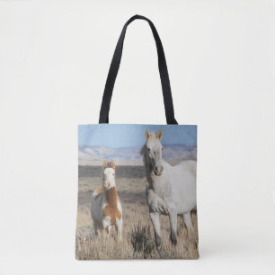 Wilde paarden thuis in het Sandwash-bekken Draagtas
