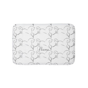 Wilde paarden Thunder_Cove Badmat