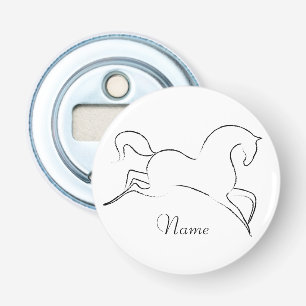 Wilde paarden Thunder_Cove Button Flesopener