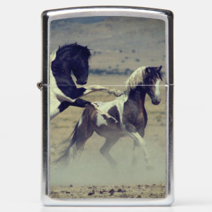 WILDE PAARDEN VAN ONAQUI PINTO Zippo aansteker