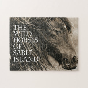 Wilde paarden van Sable Island Puzzle Legpuzzel
