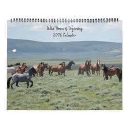 Wilde paarden van Wyoming Kalender