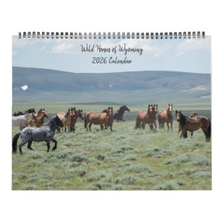 Wilde paarden van Wyoming Kalender