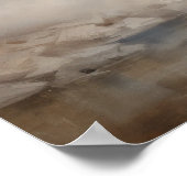 Wilde Paarden, Waterverf Art Poster (Hoek)