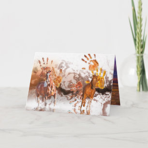 Wilde paarden WILD HANDS Kaart