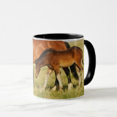 Wilde paardenmoeder en koudweiden mok (Voorkant rechts)