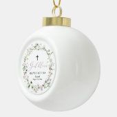 Wilde Paarse Ornament van de Baptisme Ball (Rechts)