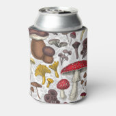 Wilde paddenstoelen blikjeskoeler (Blikje Achterkant)