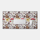 Wilde paddenstoelen bureaumat (Keyboard & Muis)