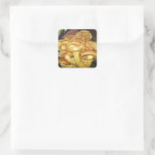 Wilde paddenstoelen, Gymnopilus junonius - Sticker (Tas)