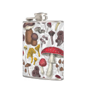 Wilde paddenstoelen heupfles (Links)