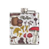 Wilde paddenstoelen heupfles (Achterkant)