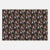 Wilde paddenstoelen inpakpapier vel (Voorkant 2)