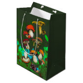 Wilde paddenstoelen medium cadeauzakje (Voorkant Gekanteld)