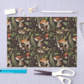 Wilde paddenstoelen, Planten en bessen Tissuepapier (Craft)