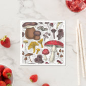 Wilde paddenstoelen servet (Insitu)