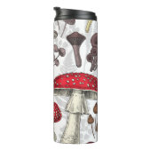 Wilde paddenstoelen thermosbeker (Geroteerd rechts)