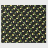 Wilde peren cadeaupapier (Vlak)