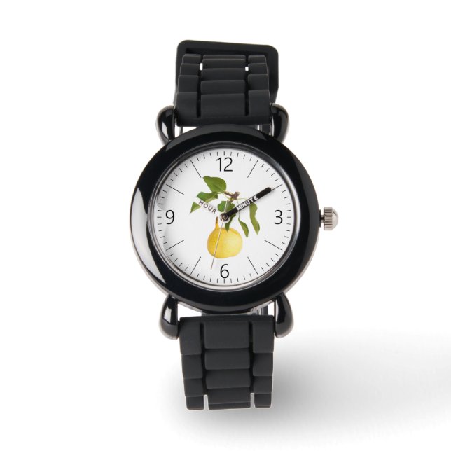 Wilde peren horloge (Voorkant)