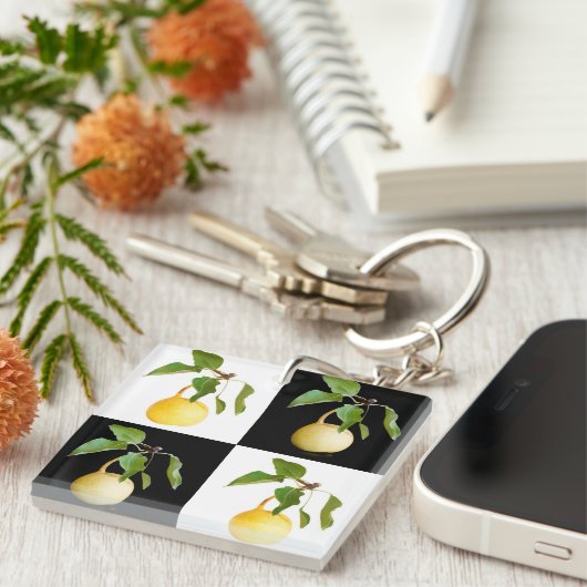 Wilde peren sleutelhanger (Voorkant Rechts)