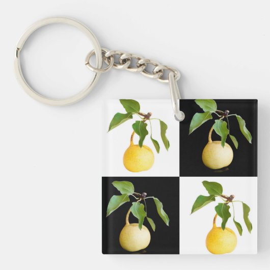 Wilde peren sleutelhanger (Voorkant)