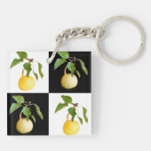 Wilde peren sleutelhanger (Achterkant)