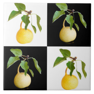 Wilde peren tegeltje