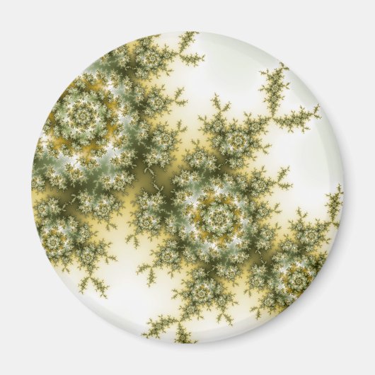 Wilde Plant - Mandelbrot Fractal Art Magneet (Voorkant)