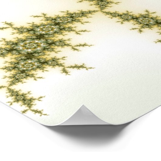 Wilde Plant - Mandelbrot Fractal Art Poster (Hoek)