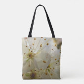 Wilde Plum Blossom Impressionist Art Draagtas (Achterkant)