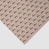 Wilde Pony op Tan Horse Lover Tissuepapier (Detail)