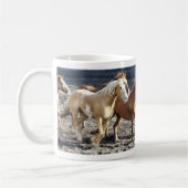 Wilde rijpaarden koffiemok (Links)