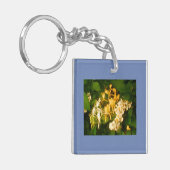 Wilde Roos Honeysuckle Sleutelhanger (Voorkant Links)