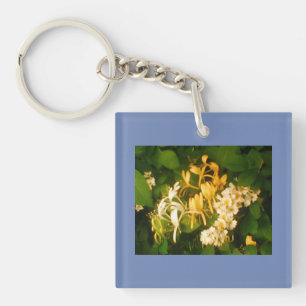 Wilde Roos Honeysuckle Sleutelhanger