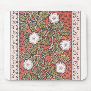 Wilde Roos Kunst Illustratie Bloem Vintage Muismat