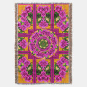 Wilde Rozen Deken (Voorkant Verticaal)