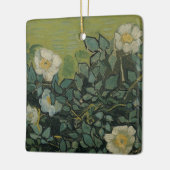 Wilde Rozen door Vincent van Gogh Keramisch Ornament (Links)