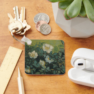 Wilde Rozen door Vincent van Gogh Sleutelhanger