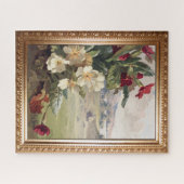 Wilde Rozen en Rustieke Scène Legpuzzel (Horizontaal)