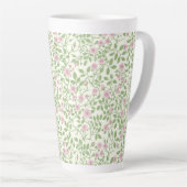 Wilde rozen latte mok (Rechterhoek)