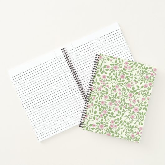 Wilde rozen notitieboek (Binnen)