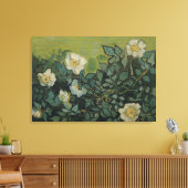 wilde Rozen Van Gogh Canvas Afdruk (Insitu (Woonkamer))